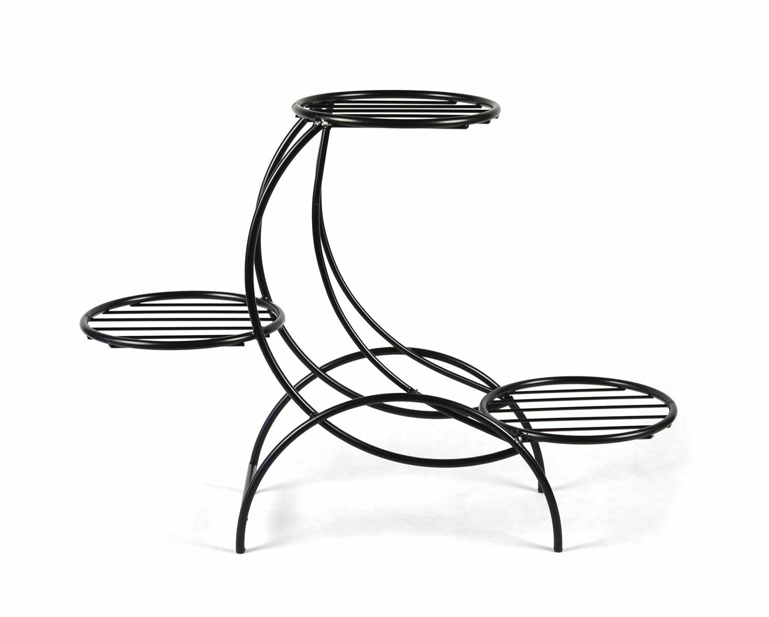 Подставка Кузнечик H50см / 3 корзинки