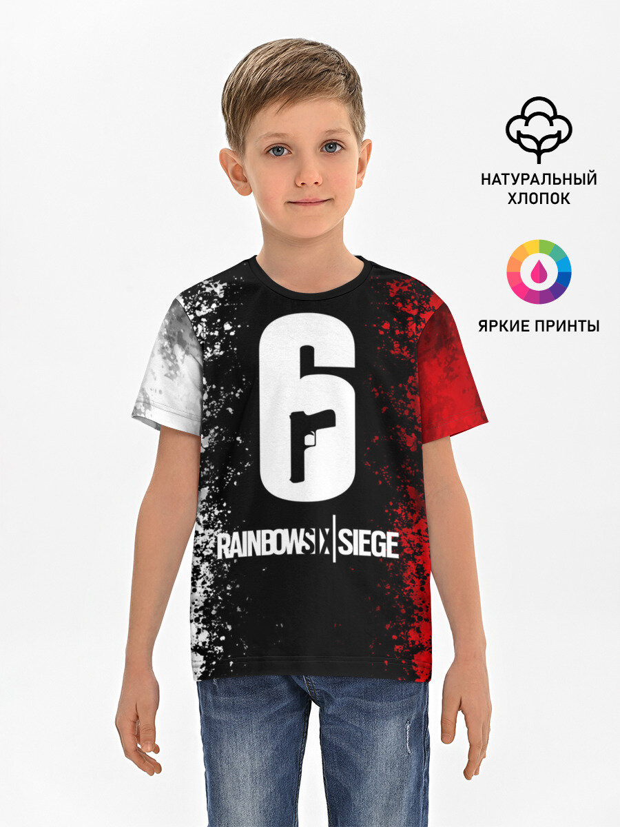 Футболка хлопковая детская Rainbow Six | Siege.