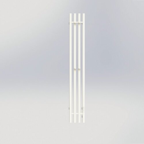 Изображение товара Полотенцесушитель электрический TermoPrime 1200*205мм белый 4 крючка, 4 секции подключение справа