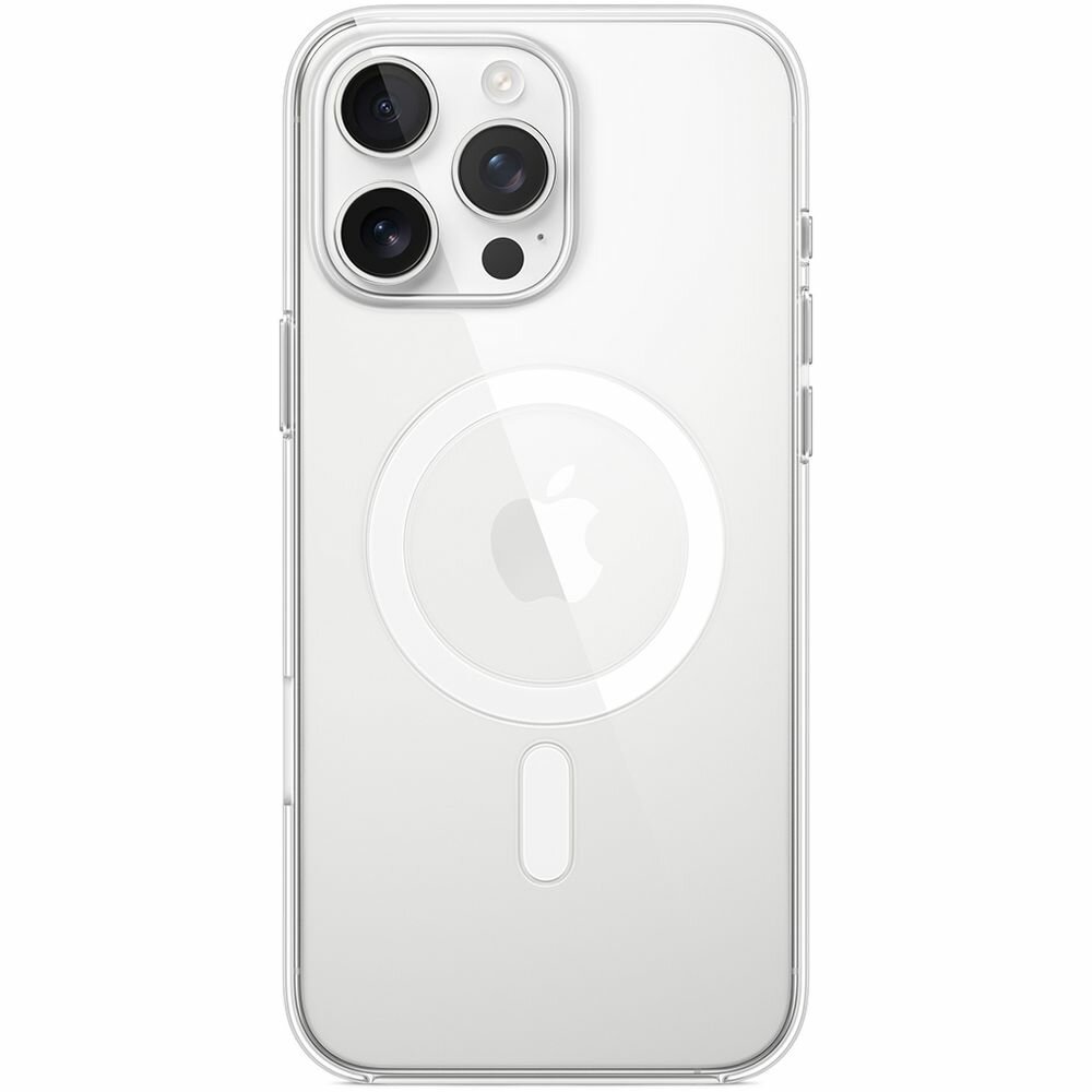 Чехол Apple Clear Case with MagSafe для Apple iPhone 16 Pro Max Transparent