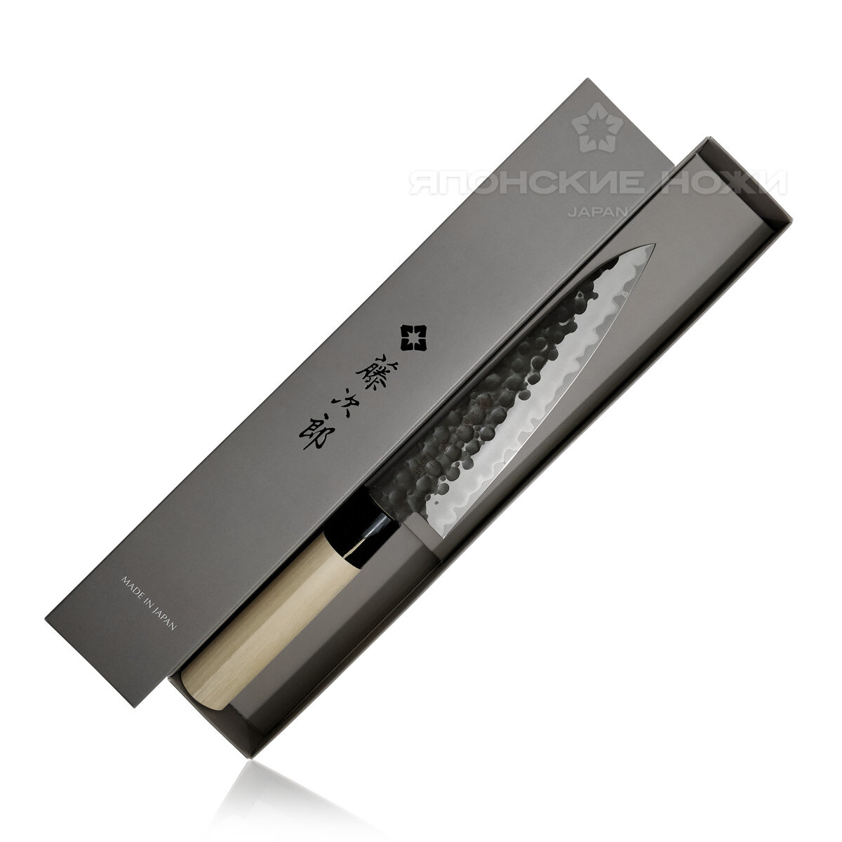 Нож Кухонный Шеф TOJIRO (F-1114) 18 см для овощей мяса рыбы сталь VG-10 рукоять дерево Япония