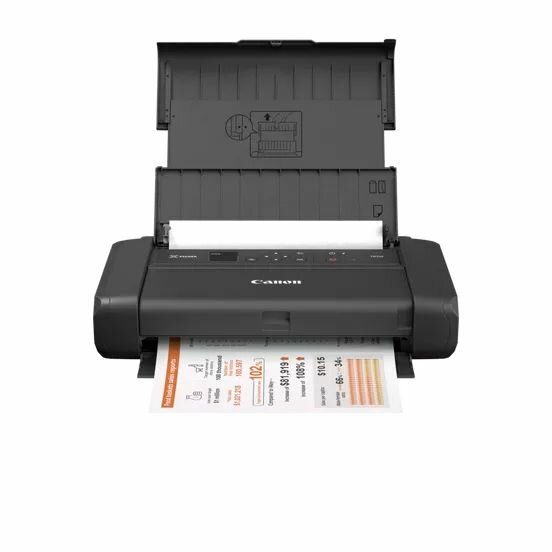 Принтер струйный CANON Pixma TR150, струйный, цвет: черный (аккумулятор в комплекте) [4167c027] - фото №2