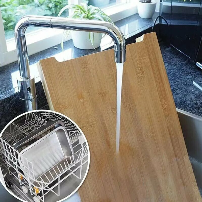 Разделочная доска Kitchen Profi, прямоугольная, дерево, 40.5x29x3.2 см — фото 1