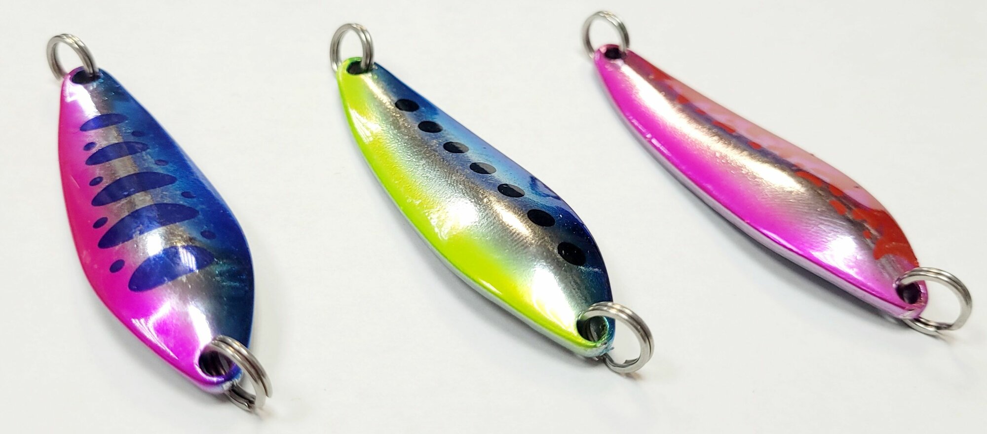 Лососевая блесна для ловли на течении Grows Culture Bait 17 гр. микс 1