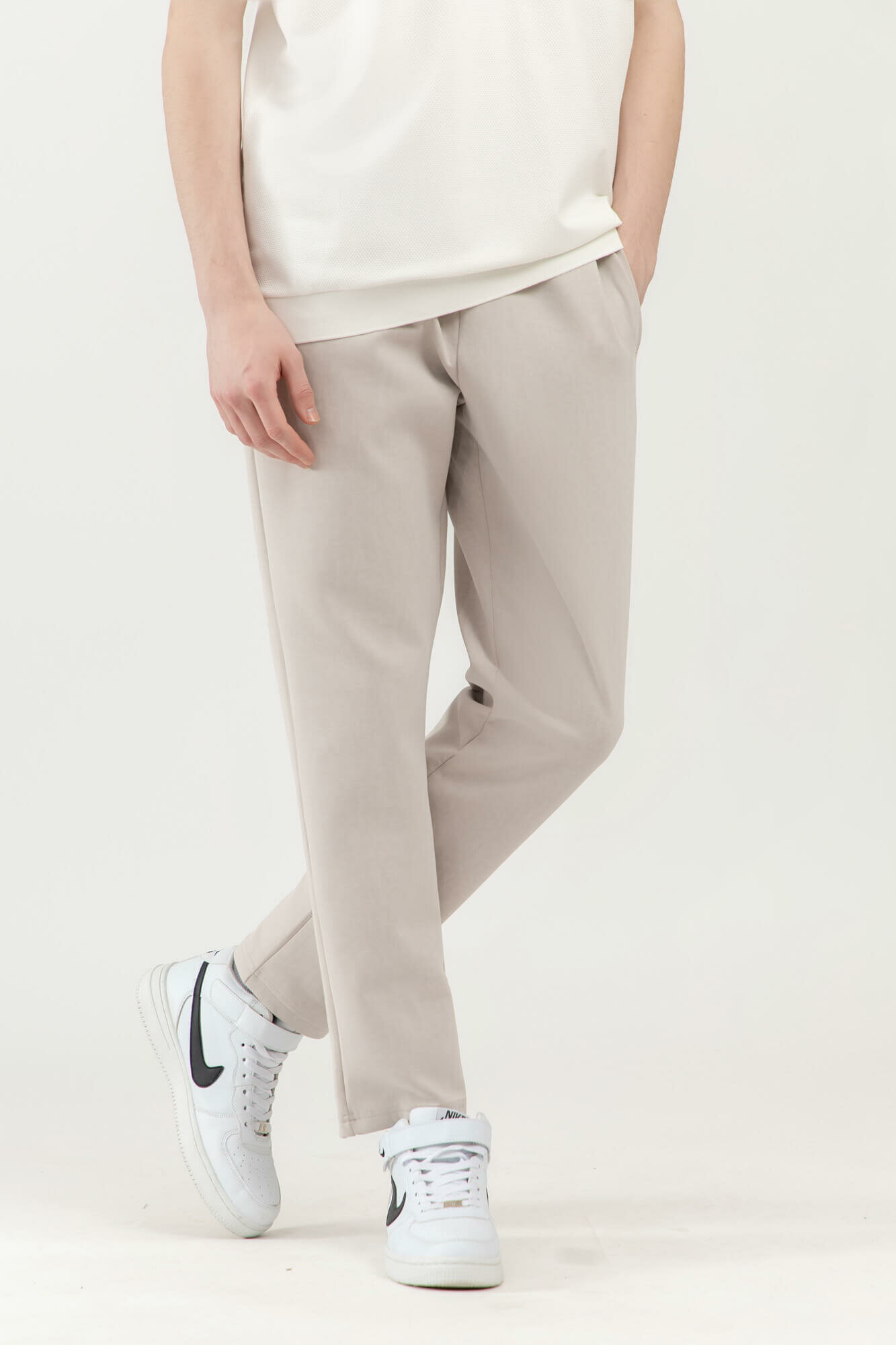 Капри спортивные TERRA PRO, размер S, beige