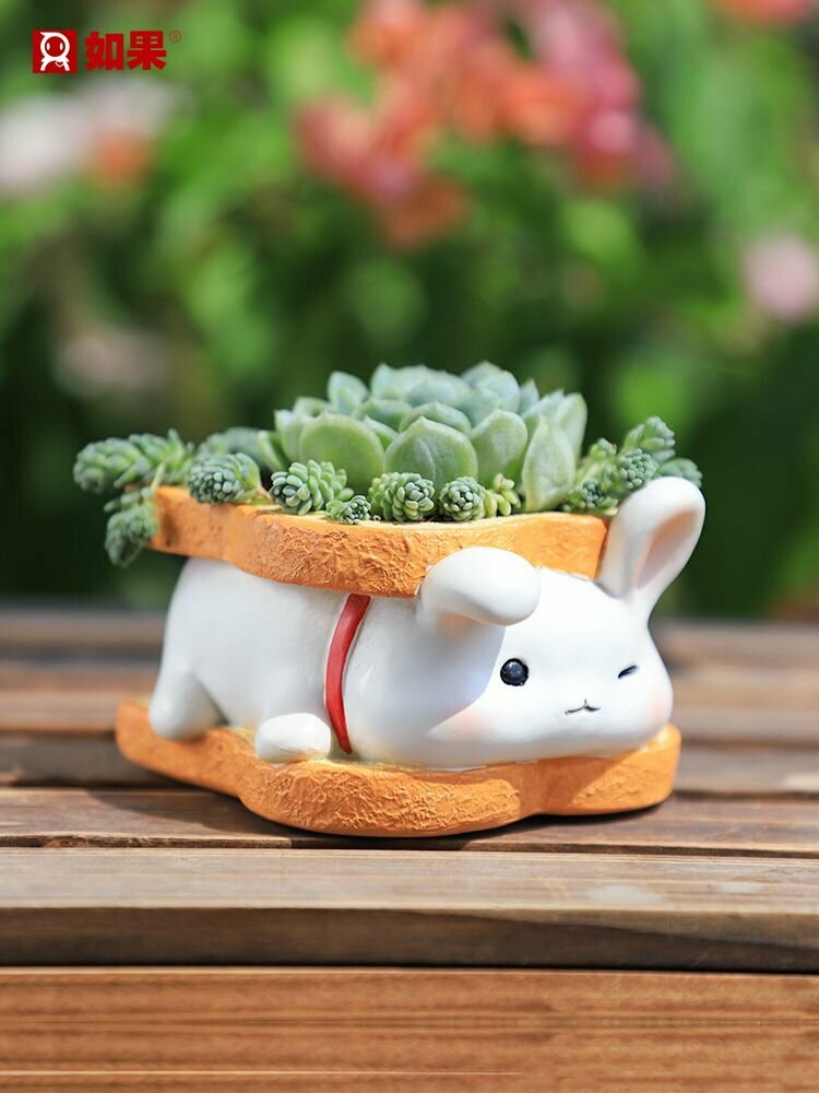 Roogo Горшок для цветов 6 см х 9.5 см х 9 см 0.51 л 1 шт