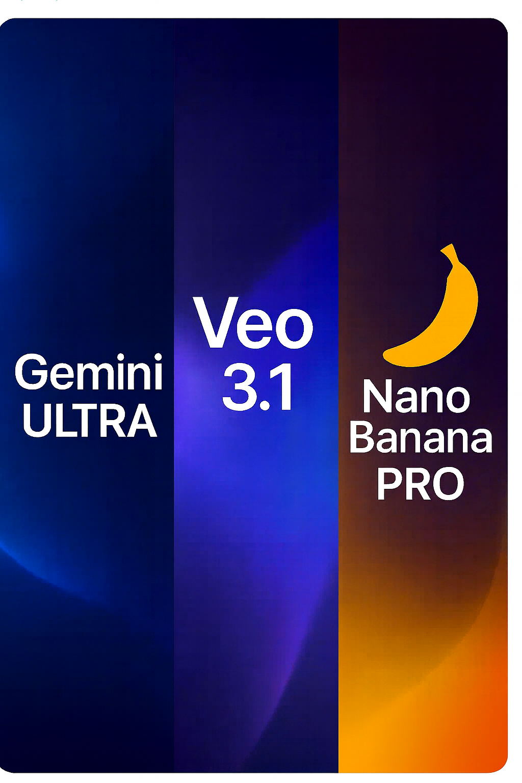 Nano Banana PRO + Gemini Ultra 1 месяц + Veo 3.1 лучше чем GPT — мощный AI-комплект
