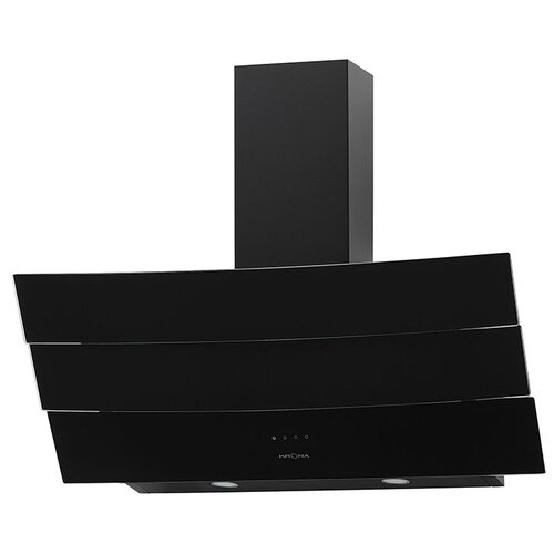 Вытяжка наклонная каминная KRONA INGA 90см черная сенсорная 2099000₽