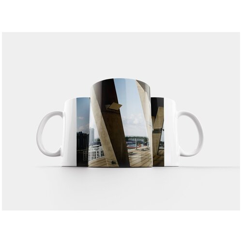 фото Кружка "архитектуры, мост, эстакада 320 мл. белая" lotsprints