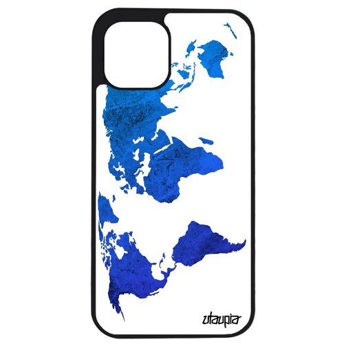 фото Защитный чехол на мобильный // iphone 12 pro max // "карта мира" атлас дизайн, utaupia, белый