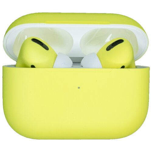 фото Беспроводные наушники apple airpods pro color, матовый лимонный