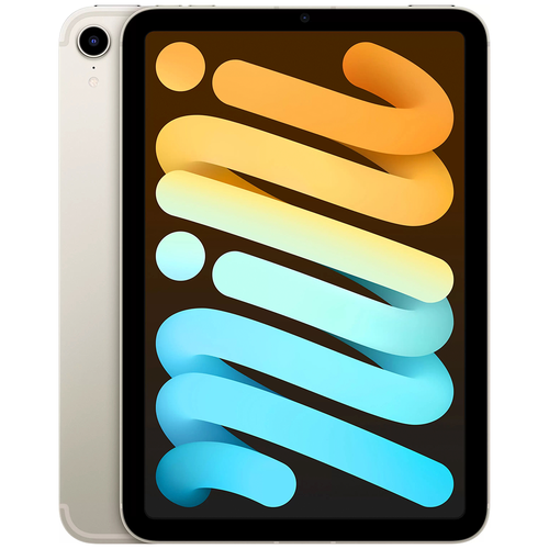 фото Планшет apple ipad mini (2021) ru, 64 гб, wi-fi + cellular, сияющая звезда