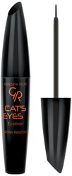 Golden Rose Подводка для глаз Cat’s Eyes, оттенок черный