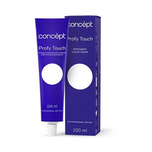 Купить Concept Profy Touch color cream стойкая крем-краска для волос, 8.48 медно-фиолетовый блондин, 100 мл, фиолетовый/рыжий