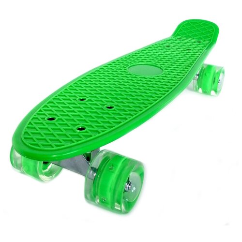 Пенни борд Scooter Classic Lights 22 зеленый 2199₽