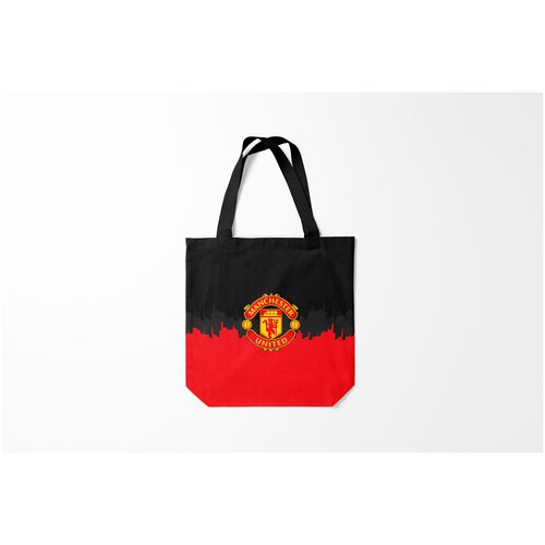 фото Сумка-шоппер / 40х40 см / футбол / manchester united 2018 paints burnettie