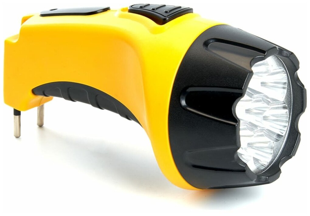 FERON Фонарь аккумуляторный, 15 LED DC свинцово-кислотная батарея, желтый, TH2295 TH93C 12653