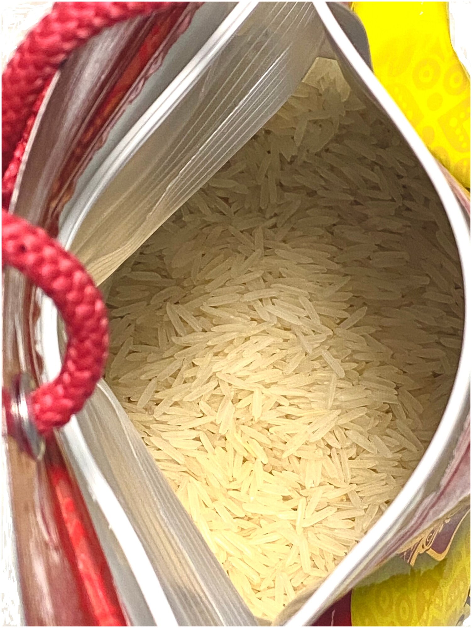 Рис индийский басмати DAS PREMIUM NEW длиннозерный пропаренный для плова 2 кг упаковка зип-пакет