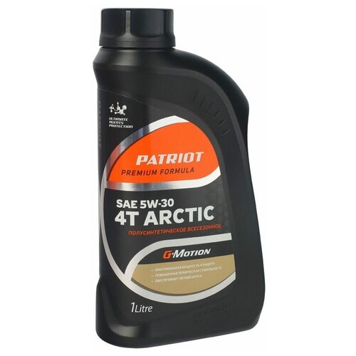 фото Масло полусинтетическое patriot g-motion 5w30 4т arctic 1л