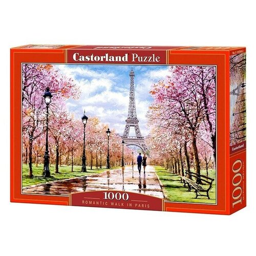 Пазл «Романтическая прогулка по Парижу», 1000 элементов пазл прогулка по парижу