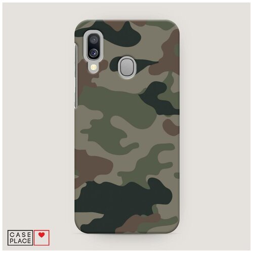 фото Чехол пластиковый samsung galaxy a40 камуфляж 1 case place