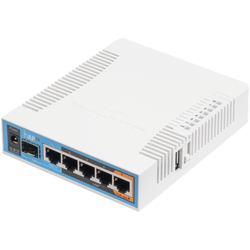 mikrotik hap ac rb962uigs 5hact2hnt Wi-Fi роутер MikroTik hAP AC, белый