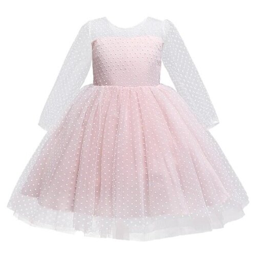 Платье NNJXD, размер 120, голубой