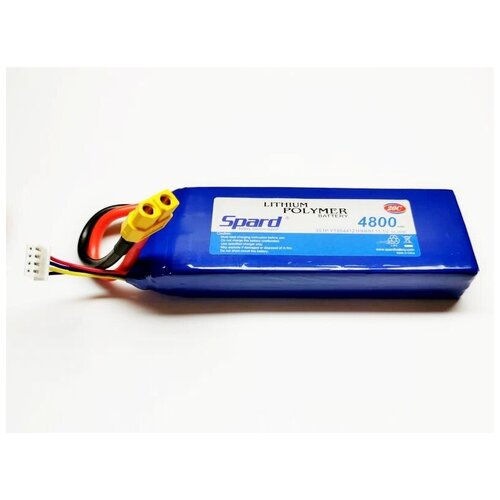 фото Аккумулятор spard li- po 11.1v 4800mah 20c, xt60 - yt81302