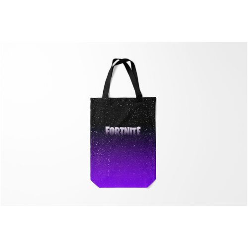 фото Сумка-шоппер / 31х42 см / геймерам / fortnite space burnettie