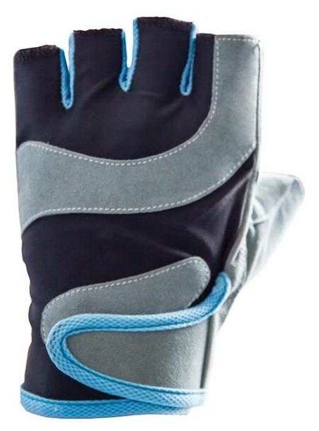 Перчатки для фитнеса Atemi, черно-серые размер S