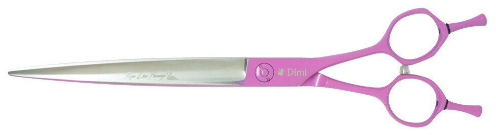 Dimi Pink Cobalt CM-75PK Профессиональные ножницы для стрижки собак, ножницы для груминга собак прямые - фотография № 1