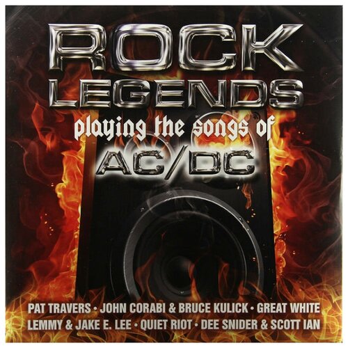 VARIOUS ARTIST, ROCK LEGENDS PLAYING THE SONGS AC/DC, 2LP