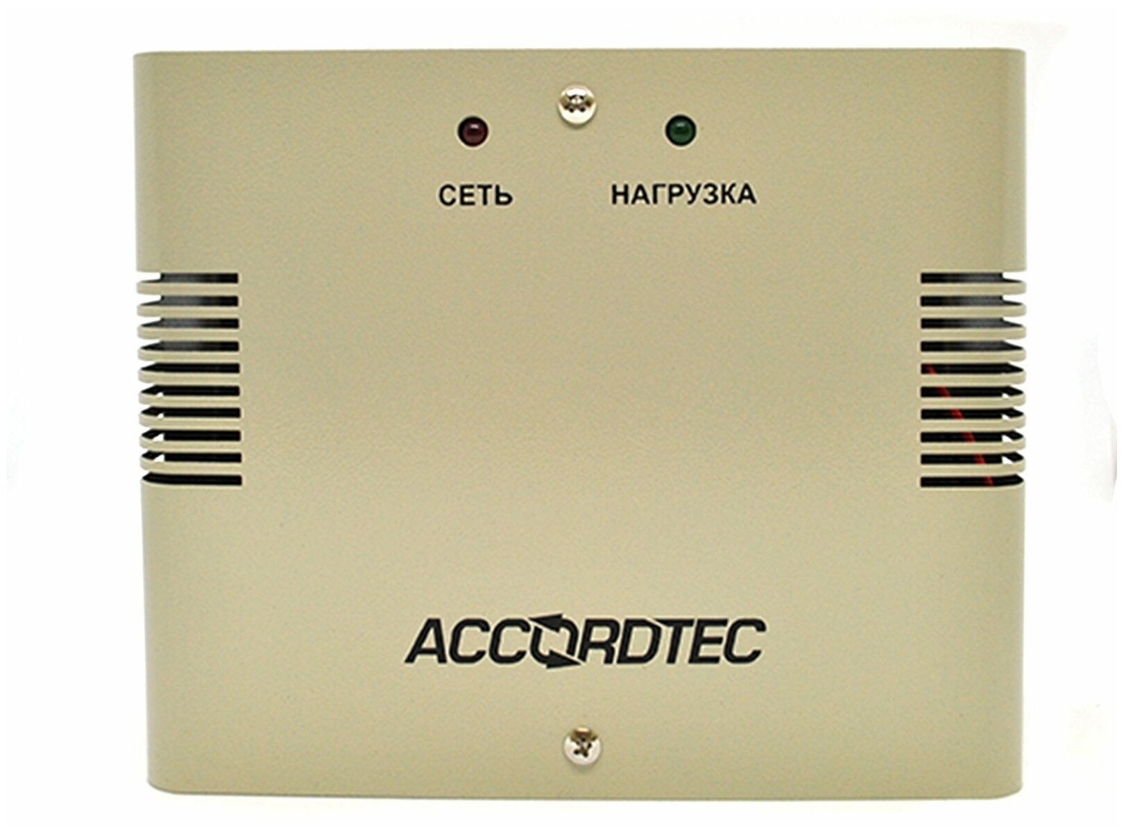 Блок бесперебойного питания AccordTec резервированный под АКБ 12 В 7 Ач; световая индика - фото №1