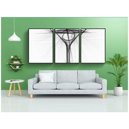 фото Набор модулных постеров для интерьера "коктейль, напиток, бар" 60x90 см. в тубусе, без рамки lotsprints