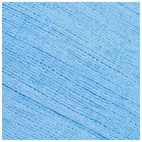 Шарф трикотажный, цвет голубой, размер 23х160