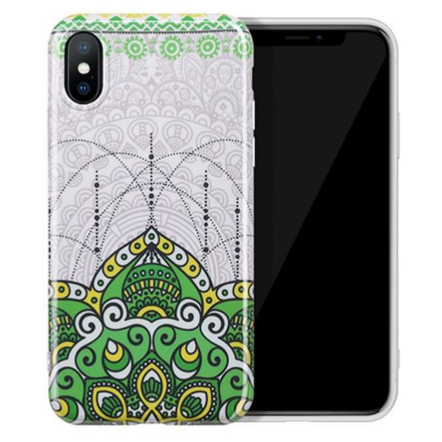 Чехол-накладка для iPhone X/XS HOCO DOREN TPU зеленая