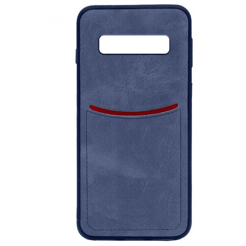 фото Ilevel чехол с кожаным покрытием и с карманом-визитницей для samsung galaxy s10