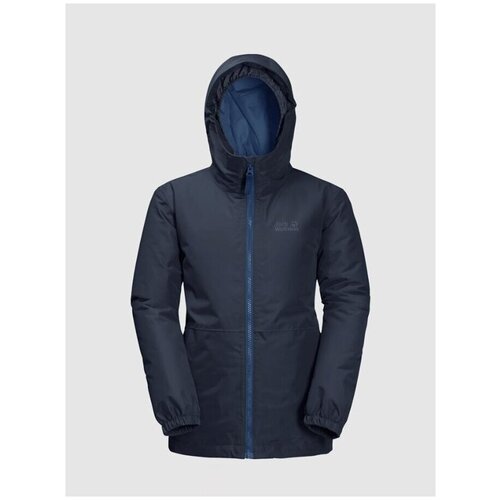 Куртка Jack Wolfskin ARGON STORM JACKET KIDS, дет., цвет night blue, размер 92