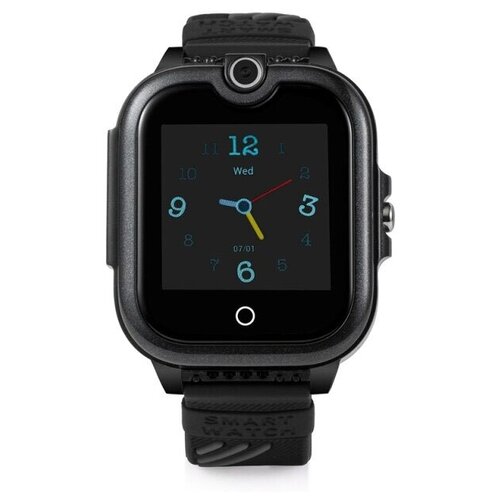 Детские умные часы Smart Baby Watch Wonlex KT13 GPS, WiFi, камера, черные (водонепроницаемые)