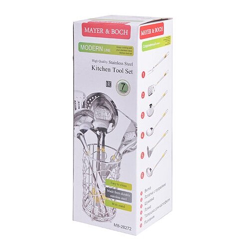 фото Набор кухонных принадлежностей "mayer & boch", 7 предметов