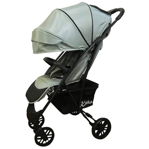Коляска прогулочная Keka Voxy, светло-зеленый/черная рама