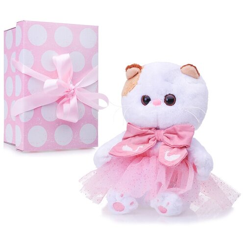 фото Кошка ли-ли baby в юбке с блестками в подарочной упаковке basik&co