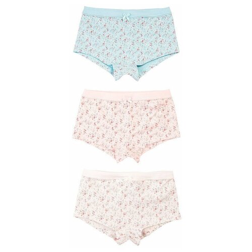 фото Трусики baykar 3 шт размер 86/92, голубой/розовый/белый