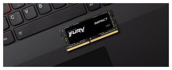 Kingston Оперативная память для ноутбука 16Gb 2x8Gb PC4-14900 1866MHz DDR3L SO-DIMM CL11 Kingston FURY Impact KF318LS11IBK216
