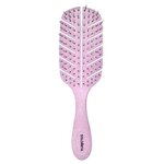 Solomeya, Массажная био- расческа для волос Светло-розовая / Scalp massage bio hair brush Light pink, 1 шт - изображение