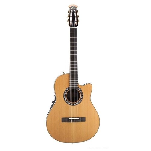 Ovation 1773ax-4 Legend Classical/nylon Mid Cutaway Natural - классическая электроакустическая гитара электроакустическая гитара ovation 2778ax 5 standard elite deep contour cutaway black