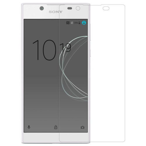 Защитная пленка MyPads (только на плоскую поверхность экрана, НЕ закругленная) для телефона Sony Xperia L1 / L1 Dual 5.5 (G3312) глянцевая