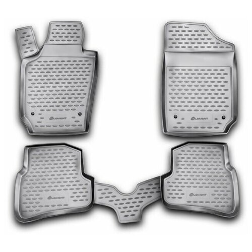 фото Коврики в салон element seat ibiza 2008-> универсал, 4 шт. (полиуретан), nlc.44.03.210 autofamily