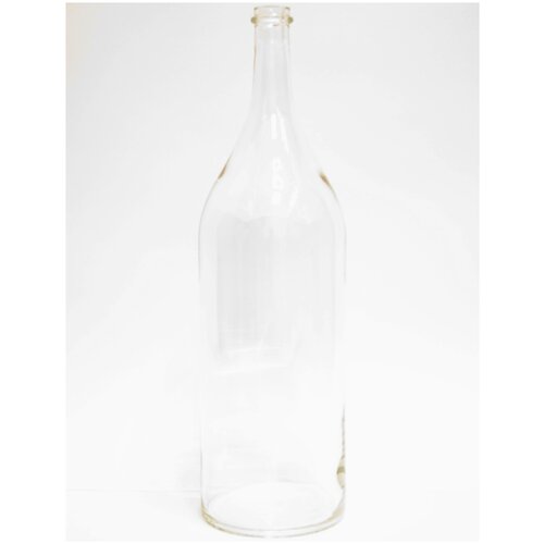 Бутыли: Старинная бутыль-четверть 3,08л Алковар