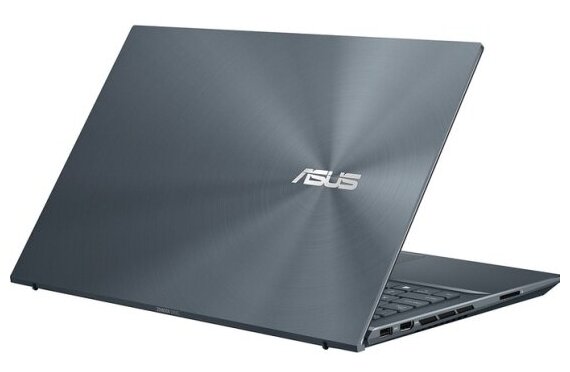 Ноутбук ASUS Zenbook Pro 15 UM535QE-KY241R AMD Ryzen 7 5800H 3200MHz1561920x108016GB1024GB SSDNVIDIA GeForce RTX 3050 Ti 4GBWindows 10 Pro 90NB0V91-M007H0 Grey